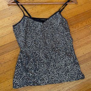 Festive silver tanktop